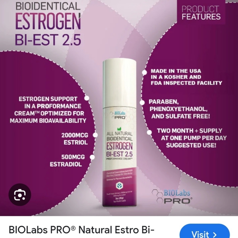 I'm Looking For Estrogen Cream